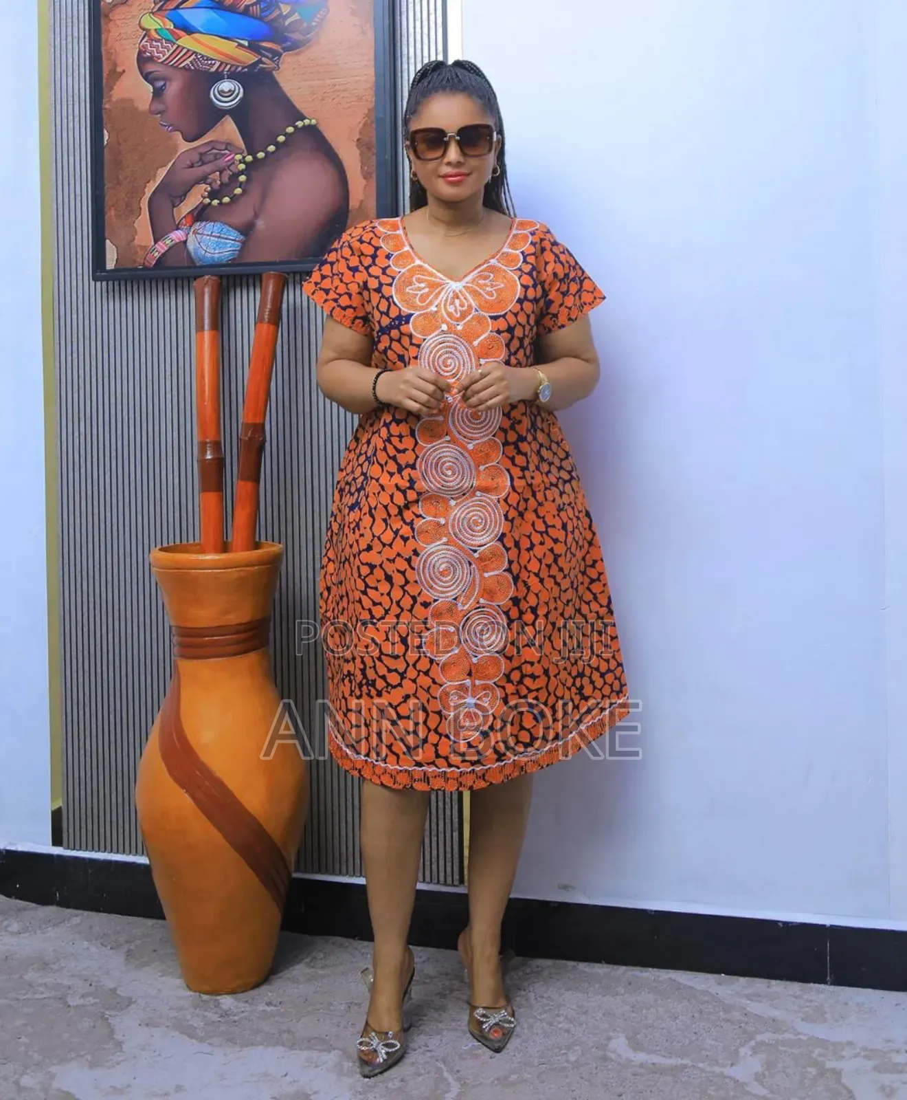 Dress Kitenge Available