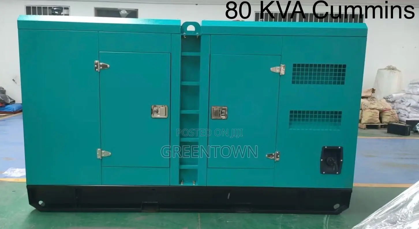 Brand New 80 Kva Cummins Silent Diesel Generator