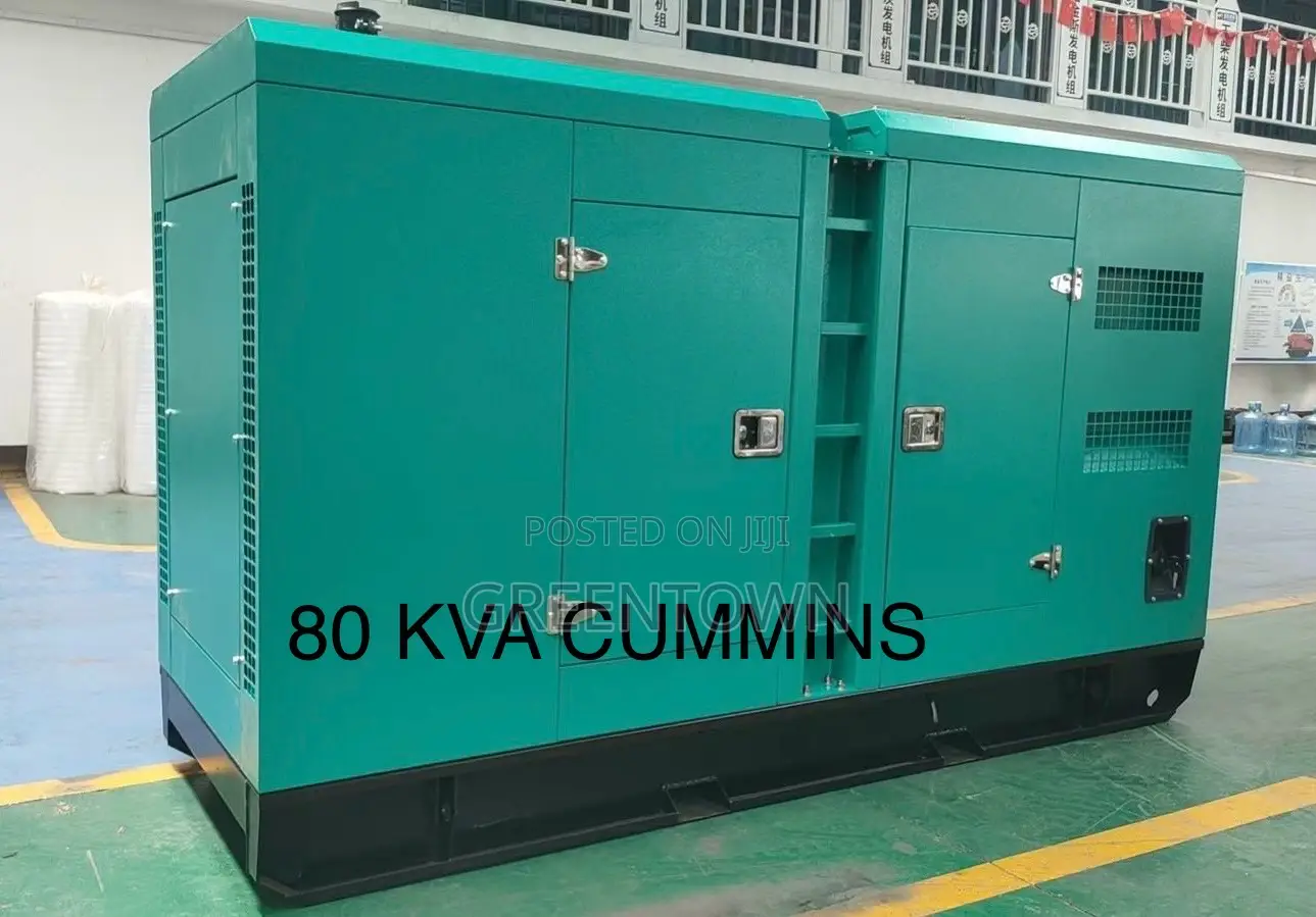 Brand New 80 Kva Cummins Silent Diesel Generator