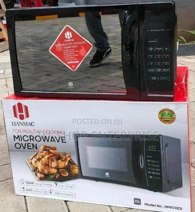 20 Litres Black New Model Digital Hanmac Microwave