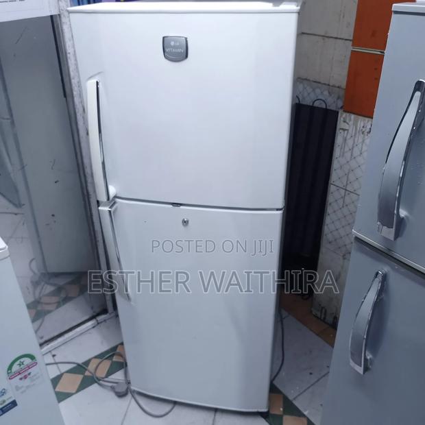 White Lg Fridge - thumbnail 3