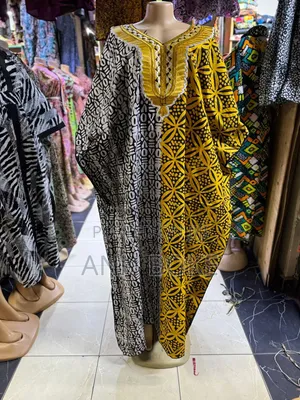 Fabrics Kitenge Long Dress Available