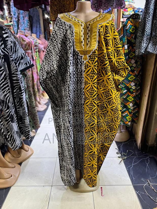 Fabrics Kitenge Long Dress Available - thumbnail 4