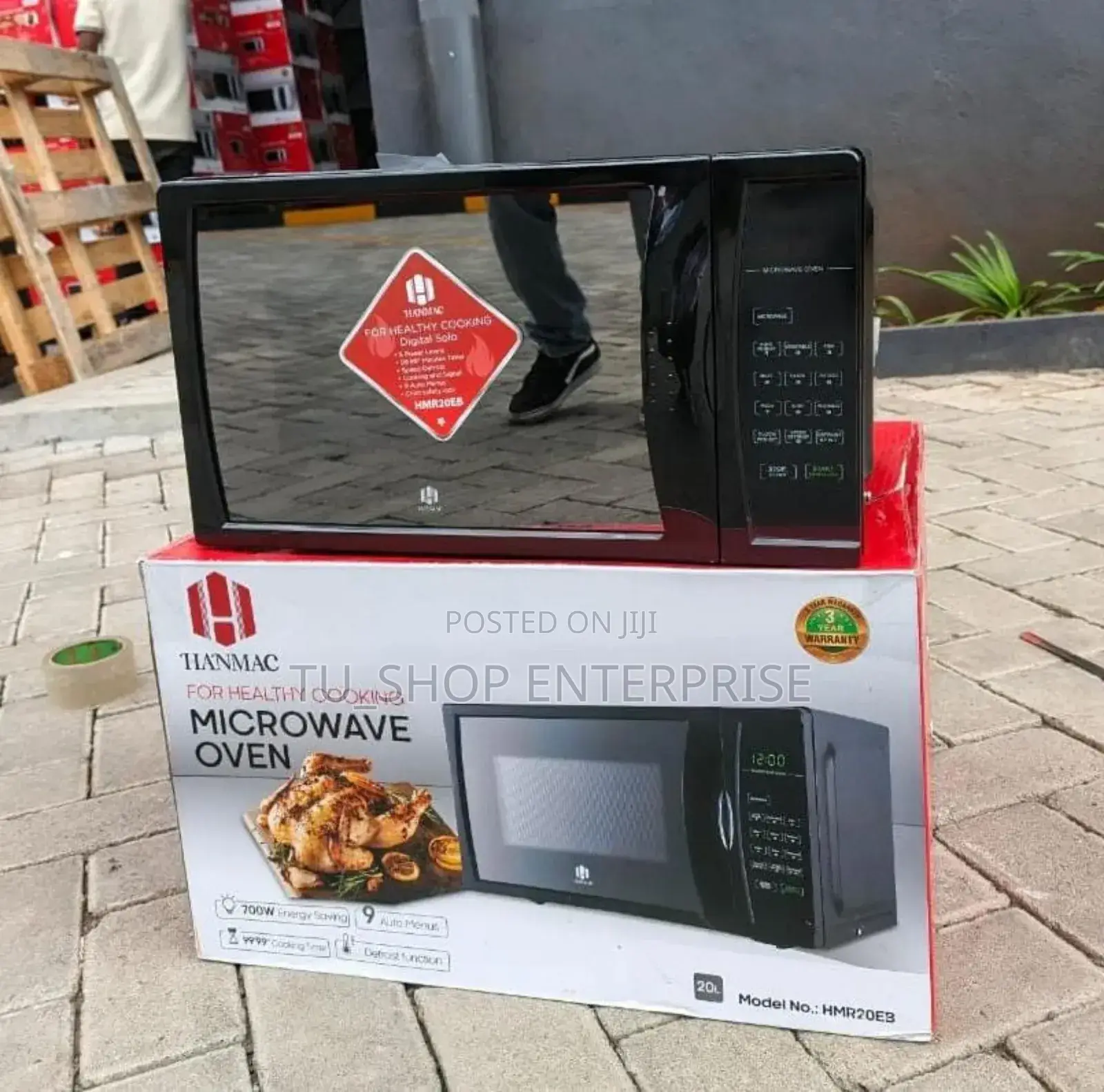Microwave! 20 Litres Black New Model Digital