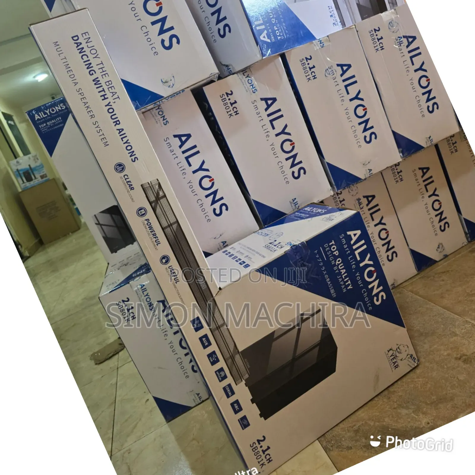 2.1ch Ailyons Big Soundbar Multimedia Speaker System