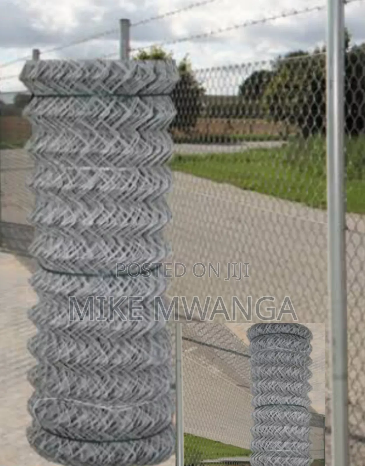 12ft Fence Chain Link 12.5g, 65x65
