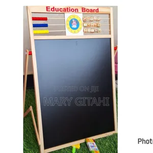 Kids Blackboard at Education Board