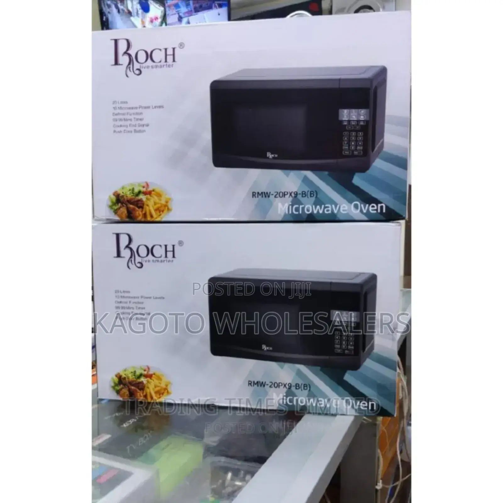 With Grilled Oven -Roch 20ltrs Digital Microwave