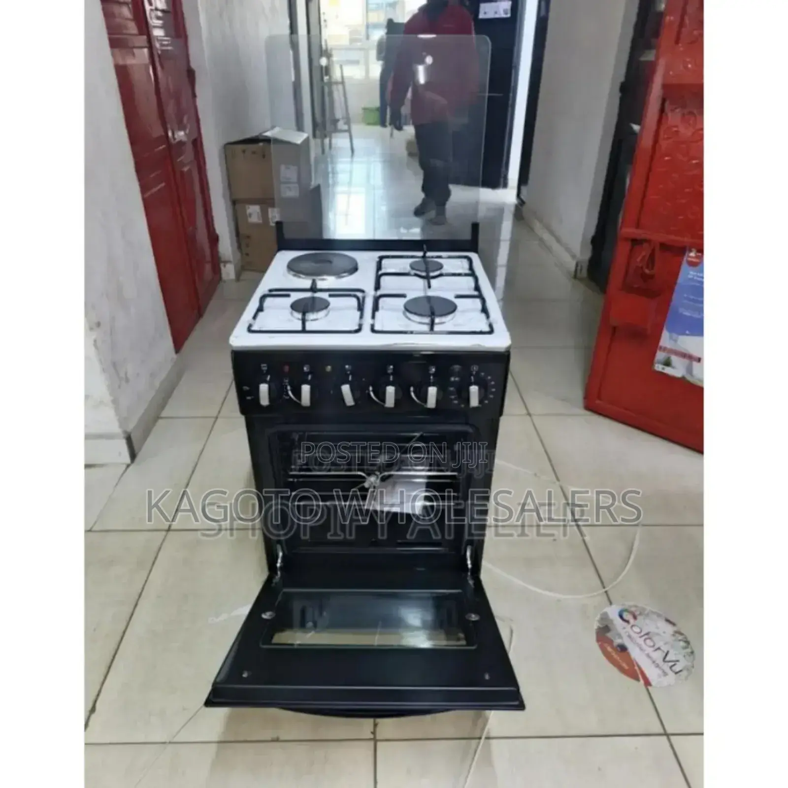 Volsmart Cooker 60*60 3gas 1electric Oven
