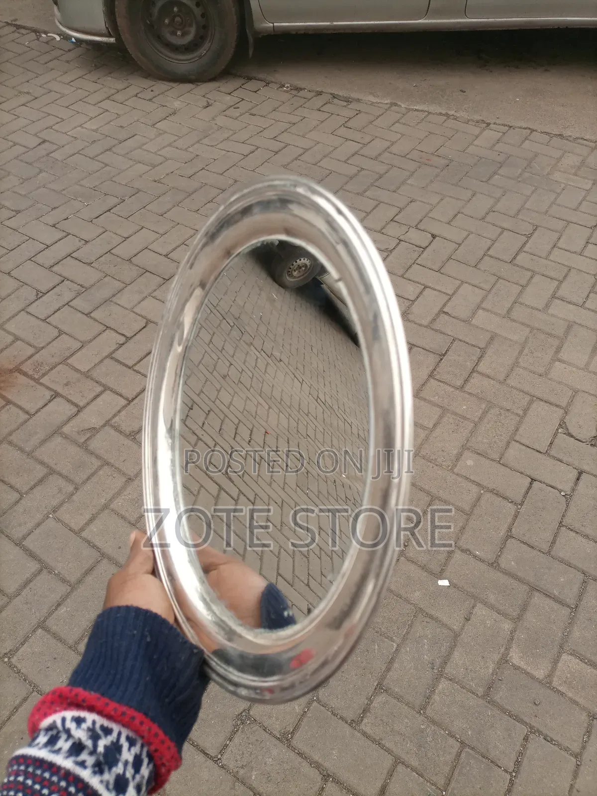 Silver Plated Mirror Plate