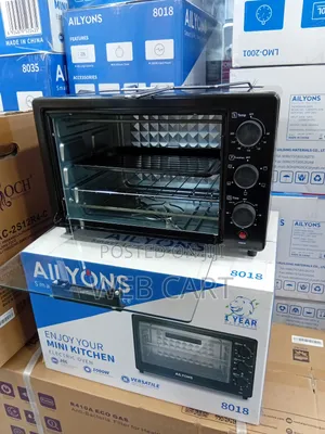 Ailyons 20 L Digital Electric Oven – Black
