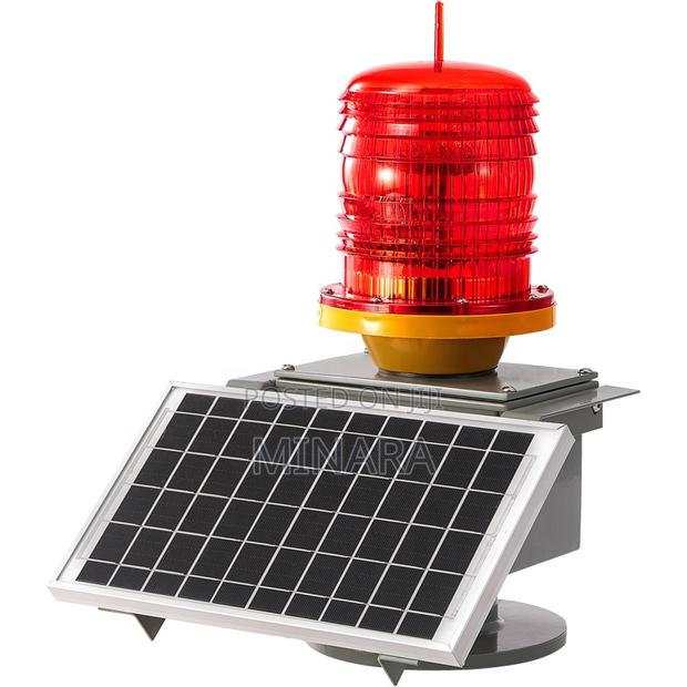 Solar Aviation Warning Light