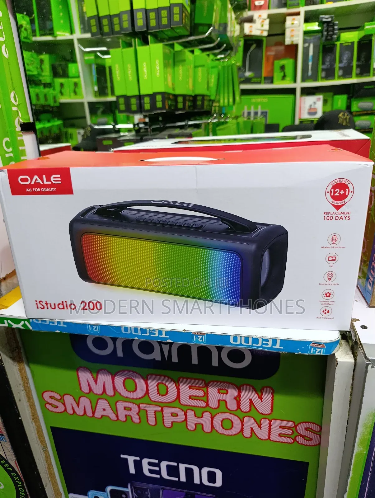 Wireless Bluetooth Speaker Oale Istudio 200
