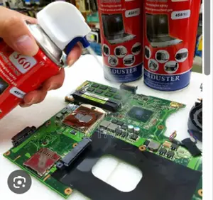Compressed Air Can and Arctic Mx5 Compound