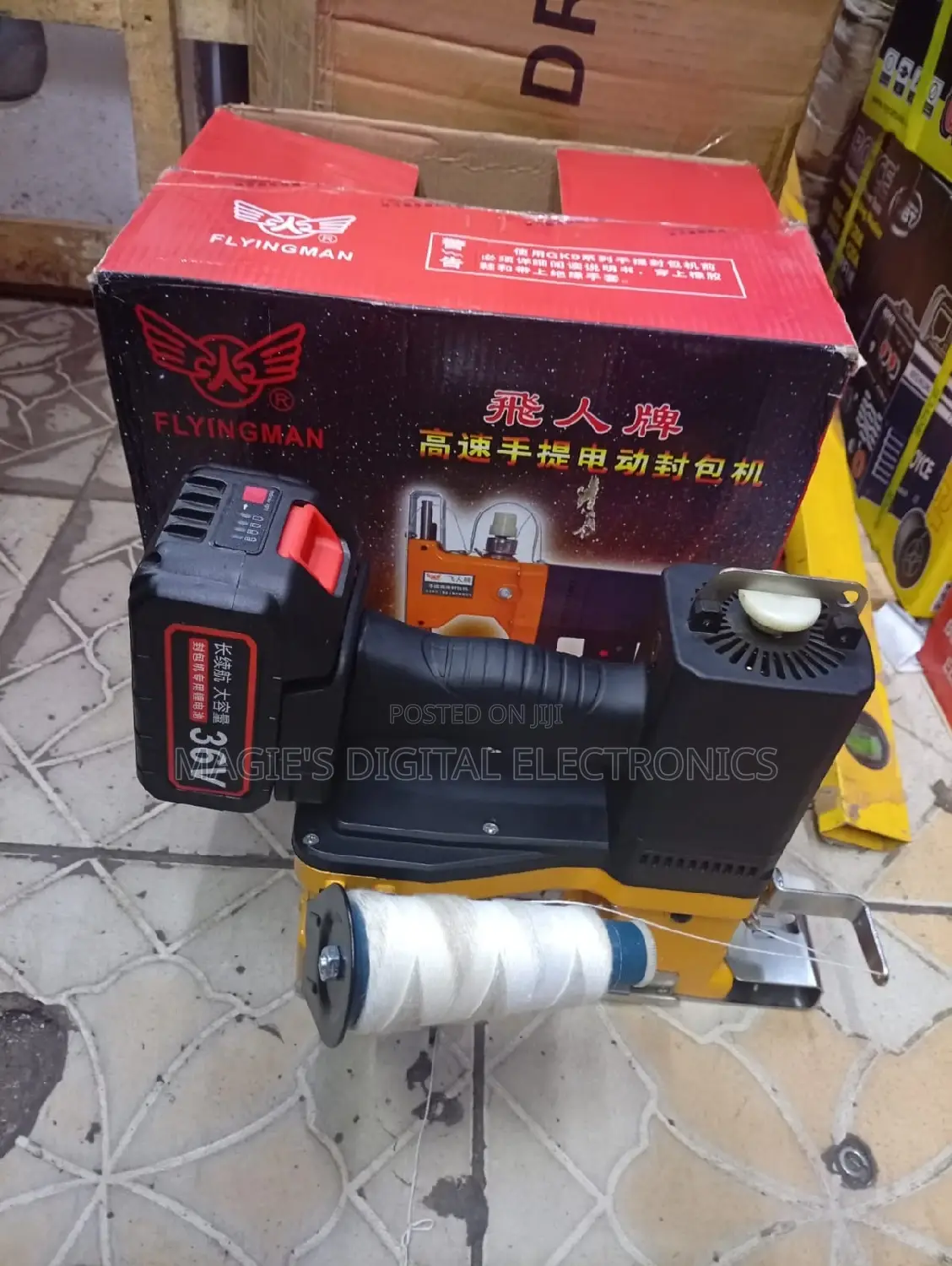 Commercial Standard Cordless Bag Closer Machine