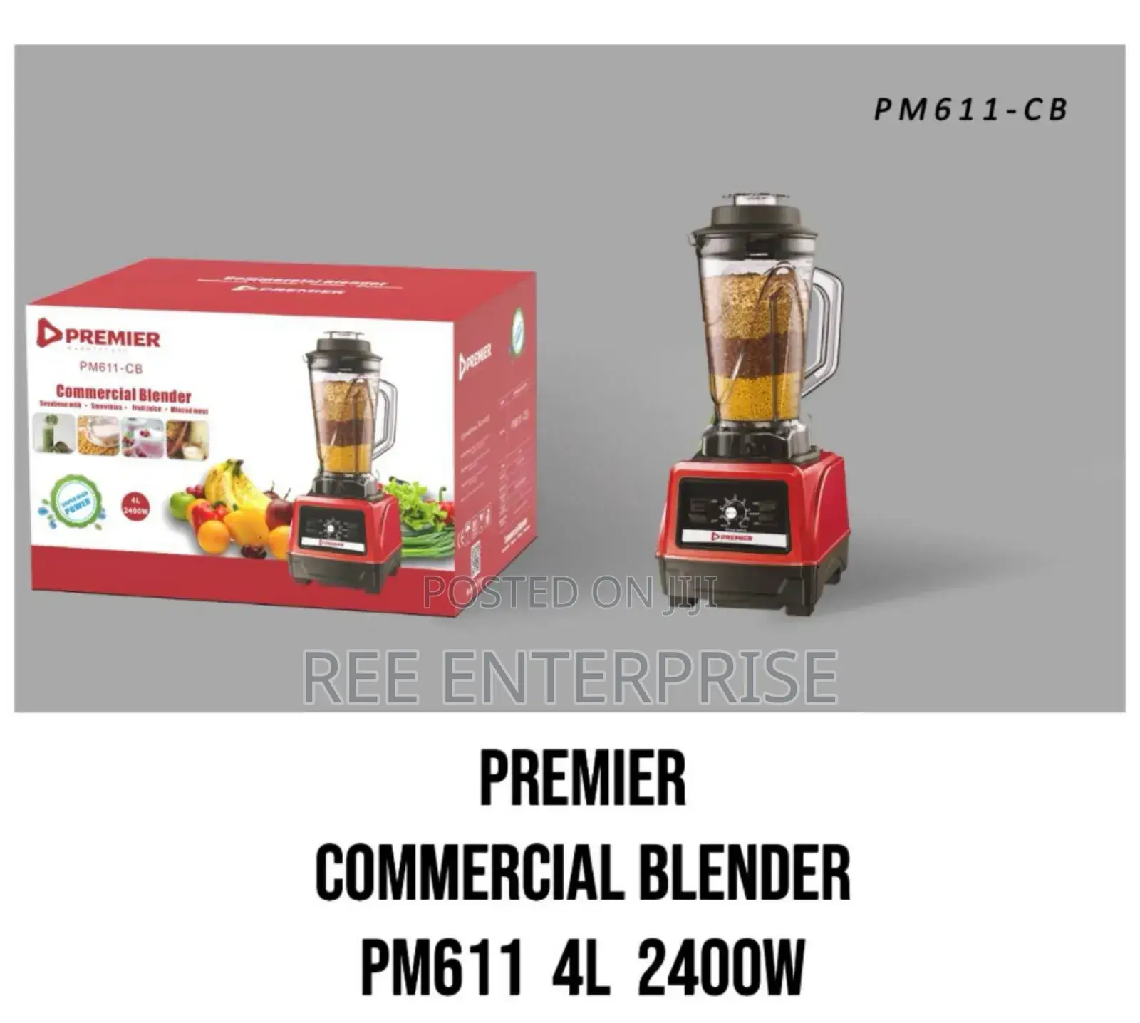 2400watts Premier Commercial Blender