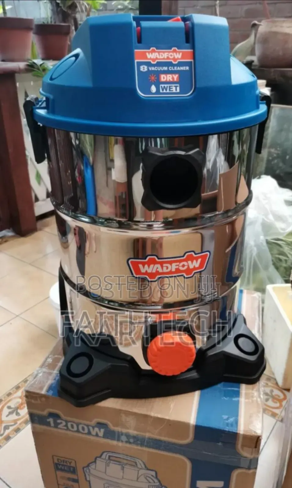 25litres Wadfow Wet and Dry Vacuum Cleaner