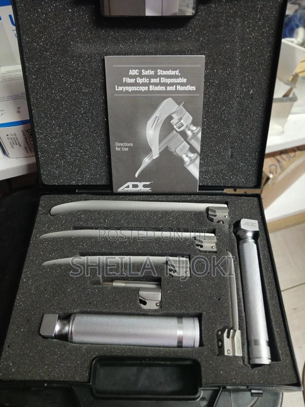 Laryngoscope 5 Blades - main view