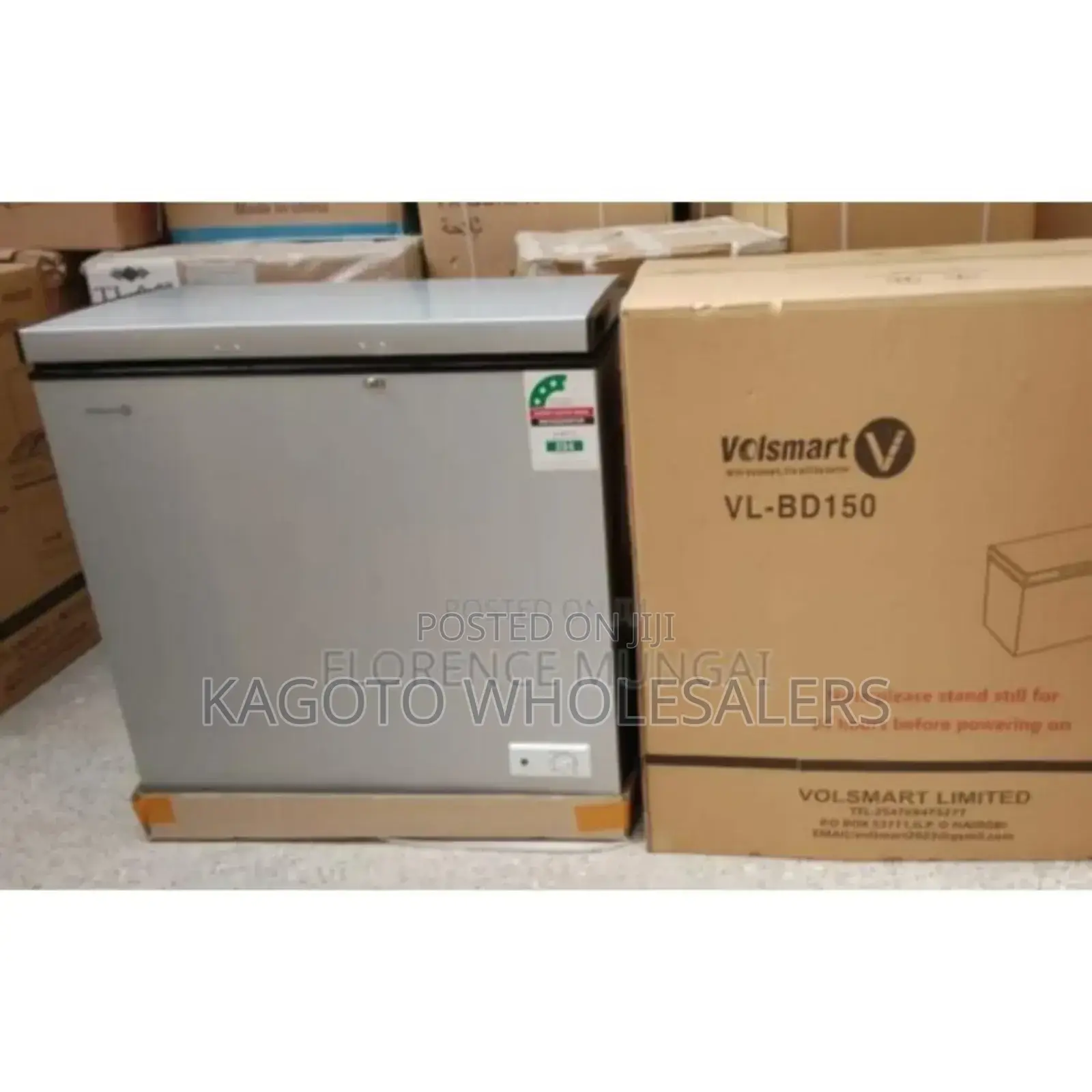 Deep Freezer. Size150ltrs Volsmart Freezer