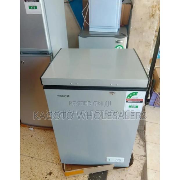 With 1 Year Warranty -Volsmart 110litres Freezer