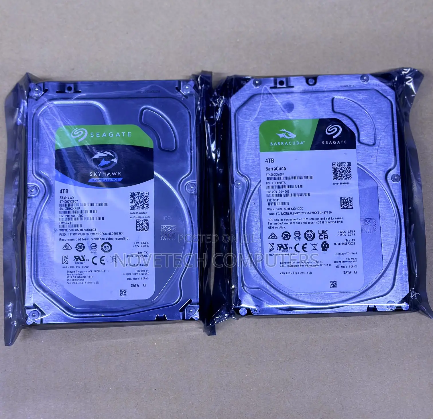 Seagate Barracuda 4tb 3.5 Desktop Hard Disk Drive-internal