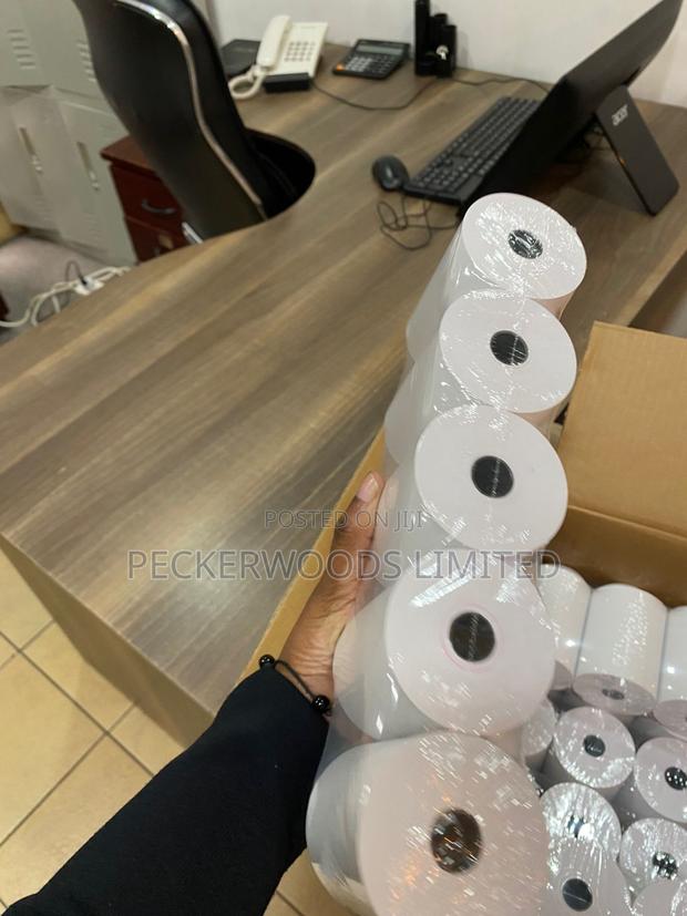 Premium Unwrapped 79x60x13 Thermal Paper Rolls
