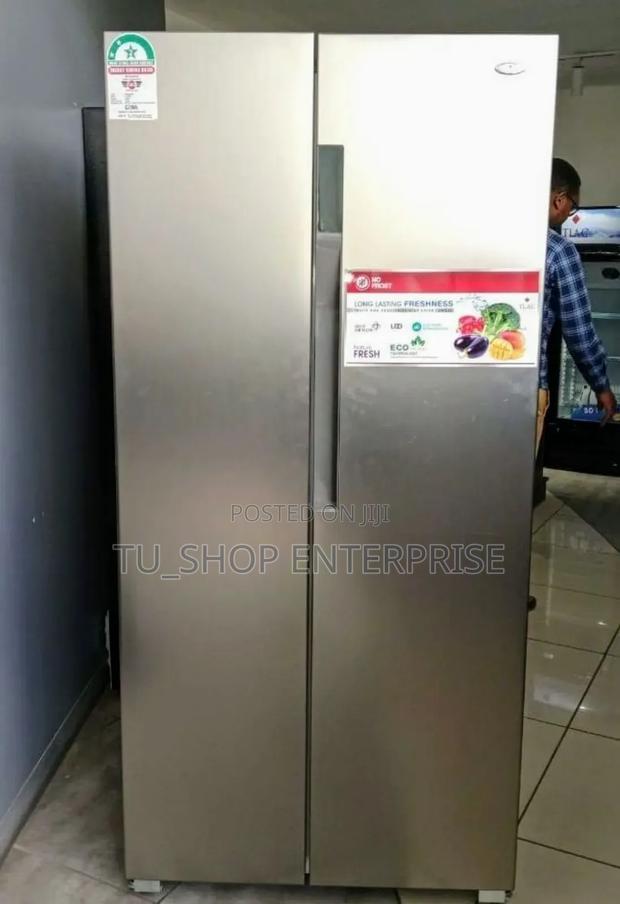 430 Litres Tlac Side by Side Nofrost Grey Refrigerator