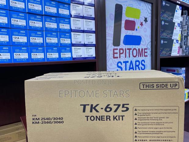Kyocera Km-2540/Km-2560 Toner Tk 675 Page Yield 20,000