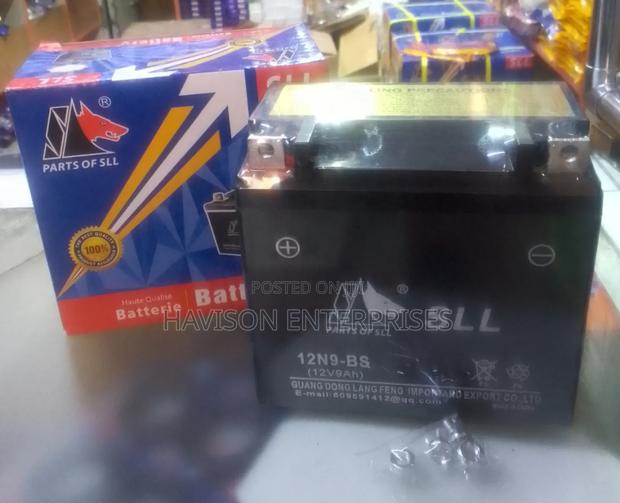Durable 12v 9ah Motorcycle Battery - main view