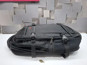 Omaya 17" Faux Leather Backpack