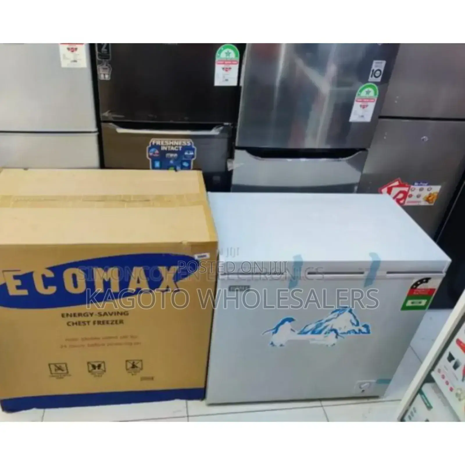 Chest Freezer Ecomax 169l Freezer