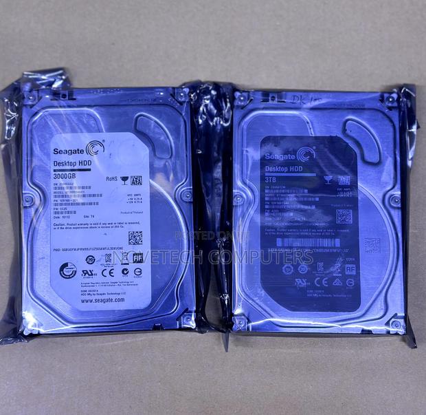 Seagate 3tb 3.5 Desktop Hard Disk Drive - Internal - main view