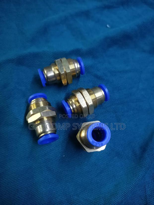 Pneumatic Bulkhead Union 10mm - thumbnail 3