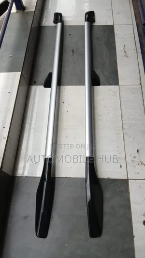 Black Silver Roof Rack Rails - Car Roof Rails