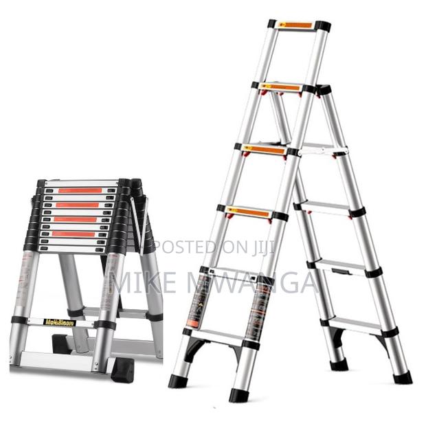 150 Kg Stable 5-Step a-Type Double-Sided Ladder - main view