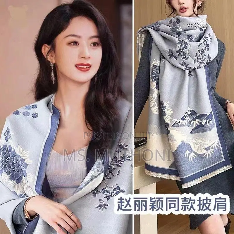Unisex Warm Cashmere Pashmina Scarves Shawls