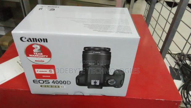 Canon Eos 4000d DSLR Camera and Ef-S 18-55 Mm - main view