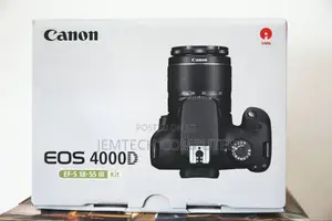 Canon Eos 4000d DSLR Camera and Ef-S 18-55 Mm