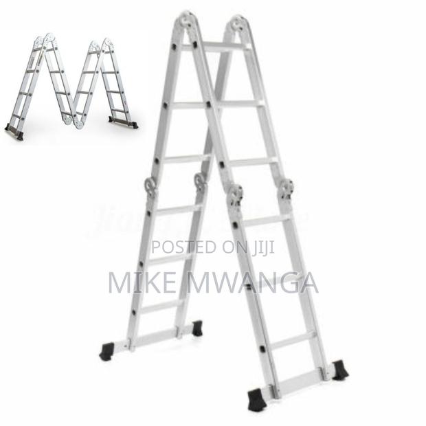Heavy-Duty Multipurpose Ladder 4x6 (24 Ft)