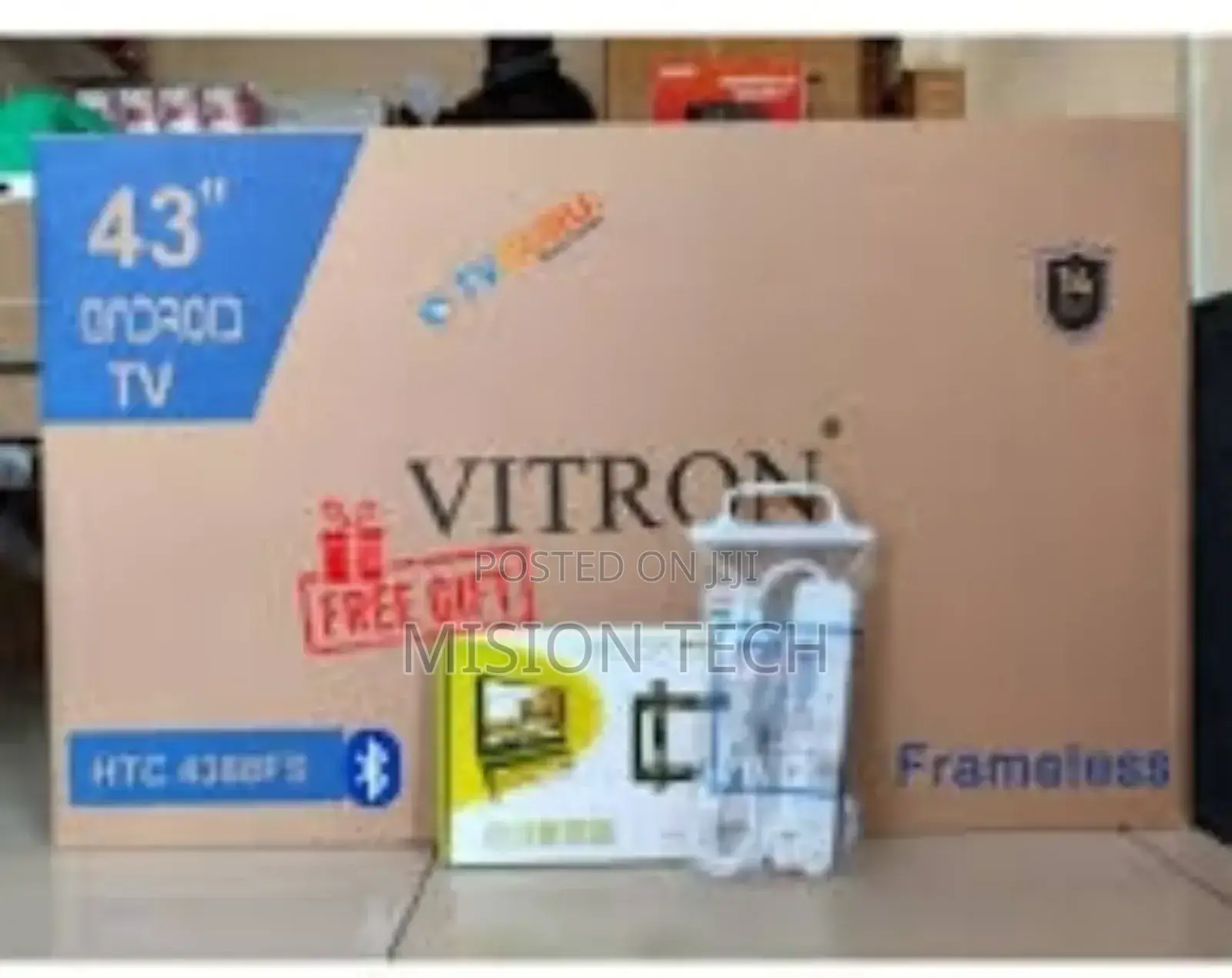 Vitron 4388fs- 43" Inch- Bluetooth/Frameless Tv 