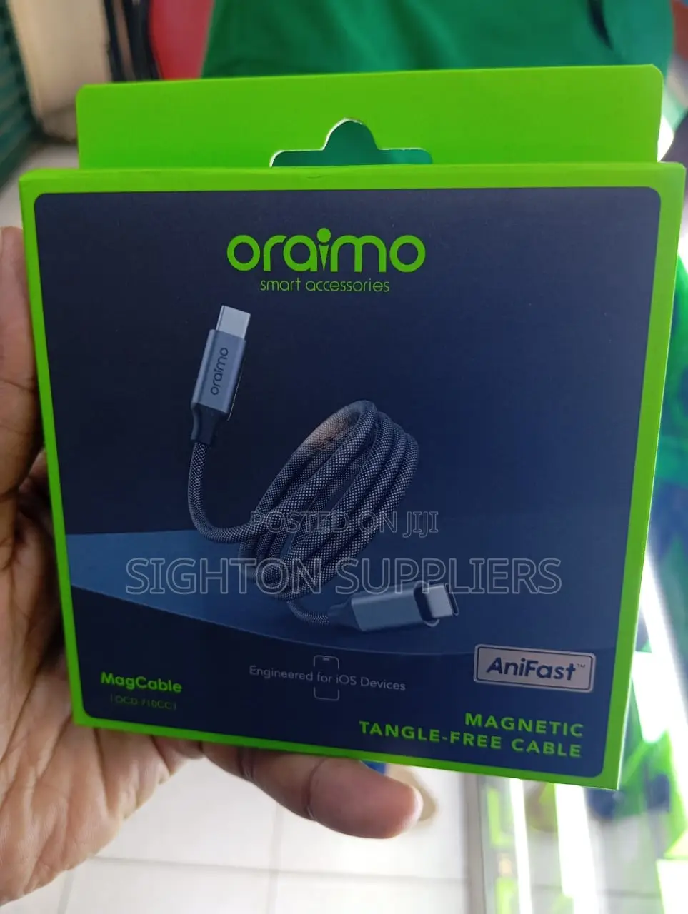 Tangle Free Magnetic Type C to C Cable