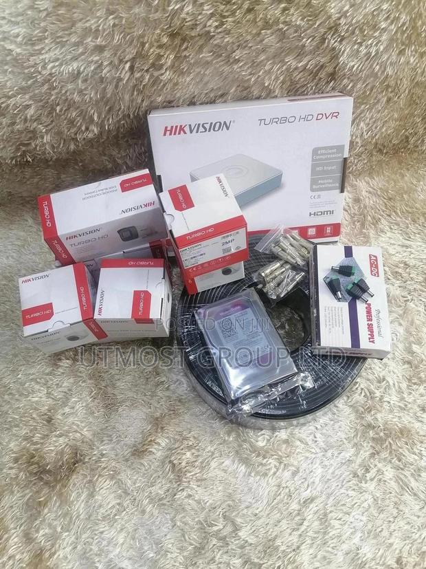 Hikvision 8‐Camera Full Kit (4 × Bullet + 4 × Dome) - main view