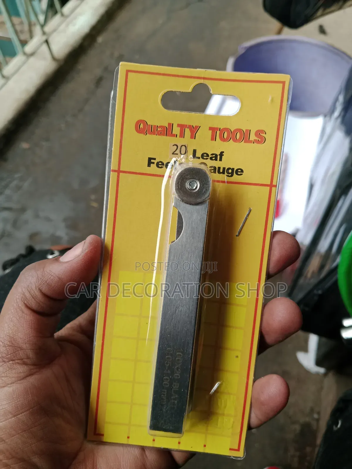 Retractable 20pc Leaf Set Feeler Gauge
