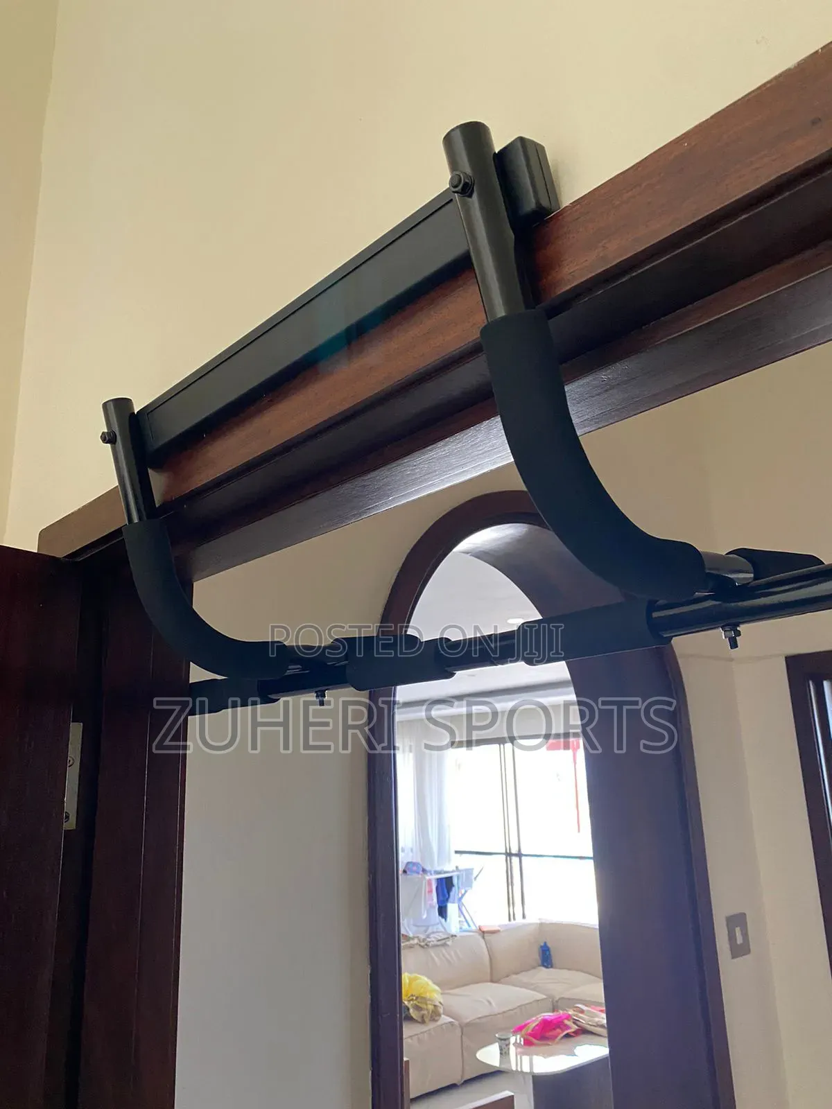 Door Mount Pull Up Bar - No Drilling Required