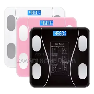 Rechargeable Bluetooth Bmi Weighing Scale With Tape Measure