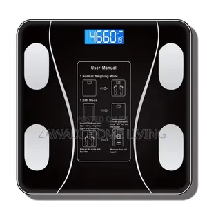 Rechargeable Bluetooth Bmi Weighing Scale With Tape Measure
