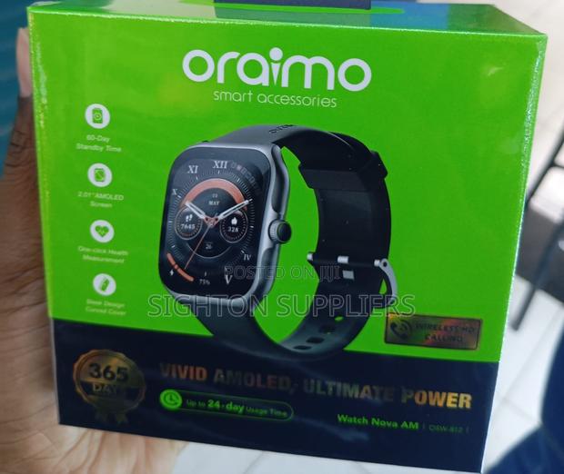 Oraimo Osw-812 2.01" Nova Am Curved Screen Smart Watch - main view