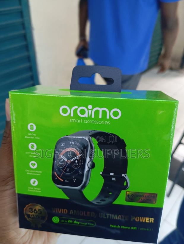 Oraimo Osw-812 2.01" Nova Am Curved Screen Smart Watch - thumbnail 2