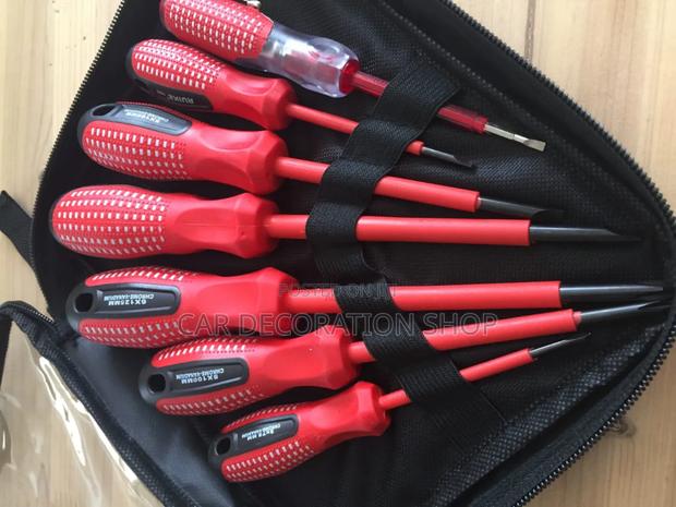 7pcs Professional Powerful Magnetic Insulated Screwdriver - thumbnail 3