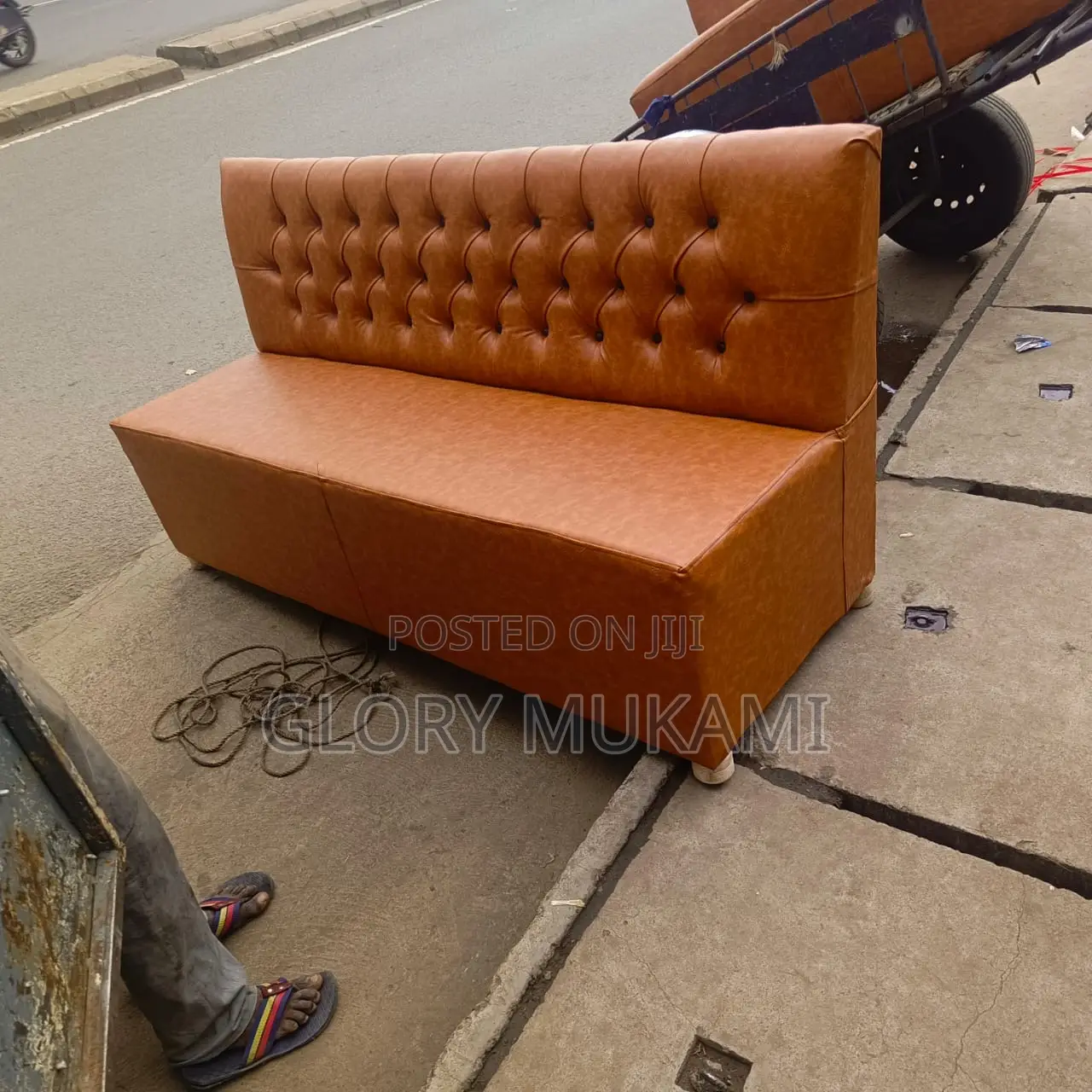Restaurant And Bar Brown Couches